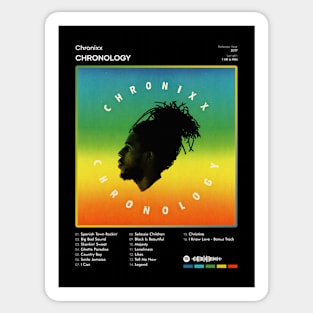 Chronixx - Chronology Tracklist Album Sticker